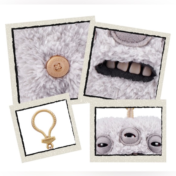 Zuru Fuggler Funny Ugly Monster Keyring Clip On 5” Annoyed Alien CATCH ME - NEW - Picture 8 of 12